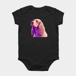 Cocker Spaniel Dog, Love Cocker Spaniels Baby Bodysuit